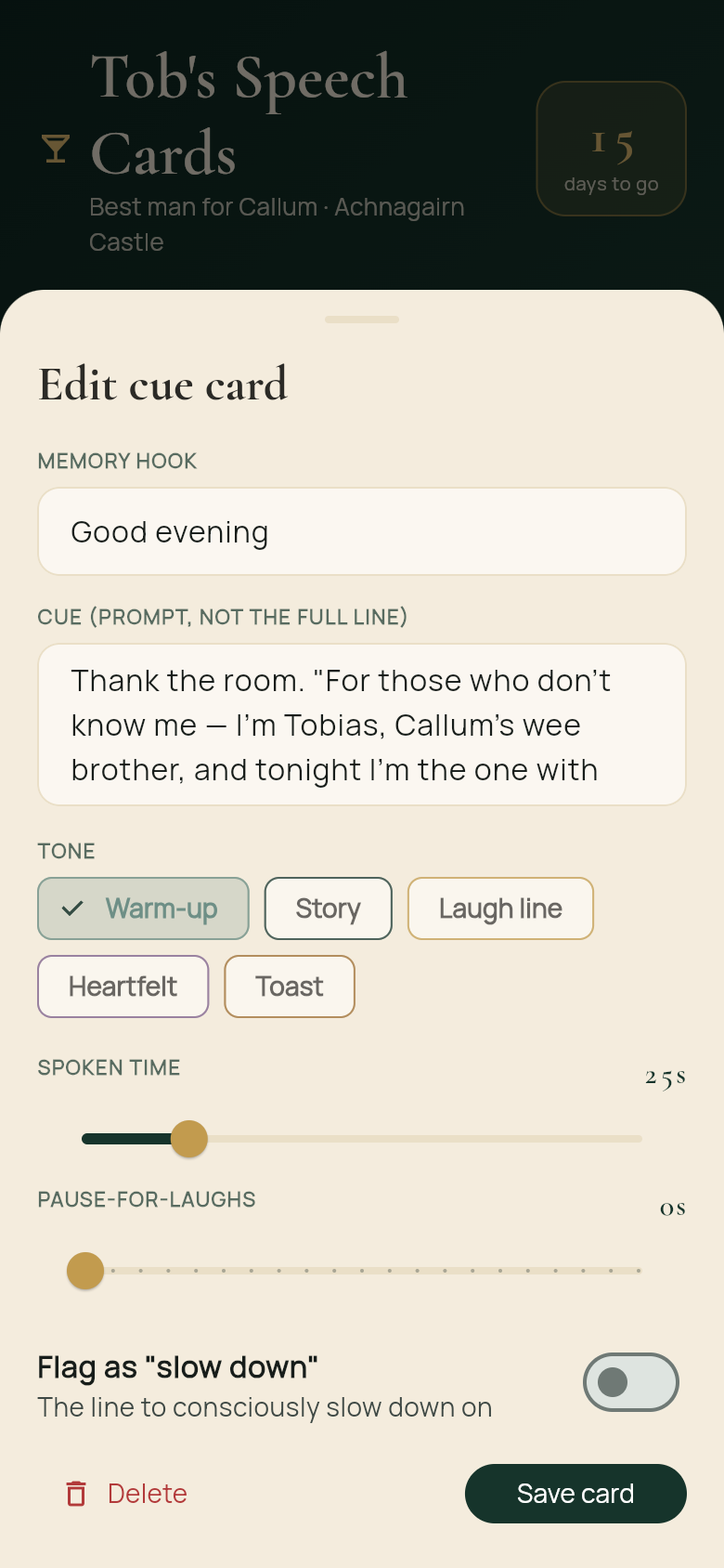 Tob's Speech Cards — edit-card